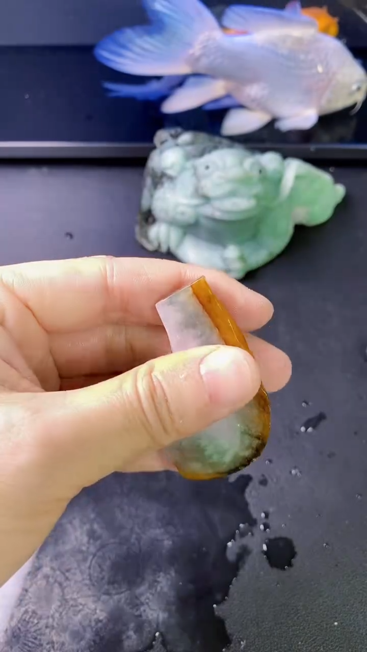 【闪购商品】翡翠颈饰未镶嵌015天然A货翡翠