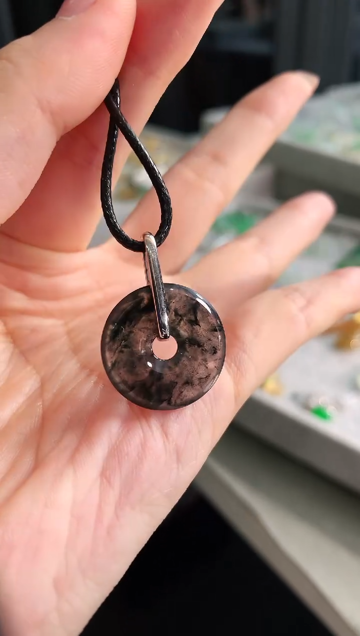 【闪购商品】翡翠吊坠(不含链)18K金镶嵌吊坠