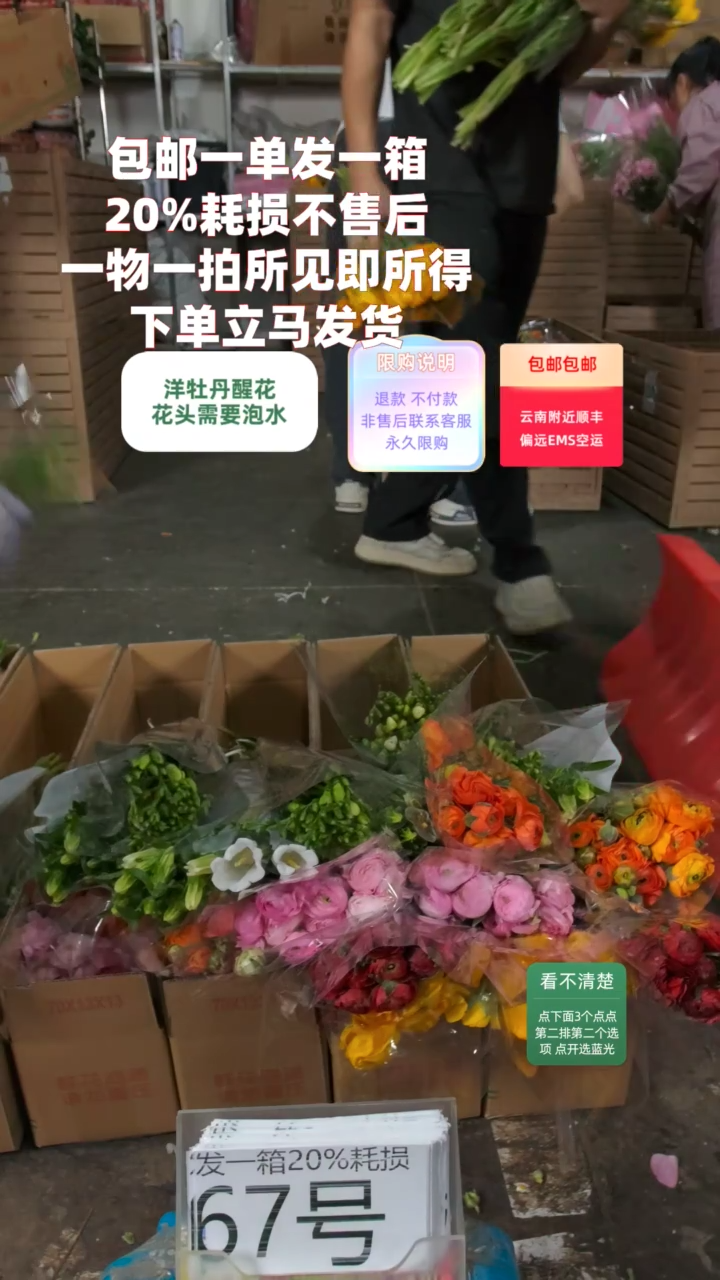 20%耗损发一箱❤号67