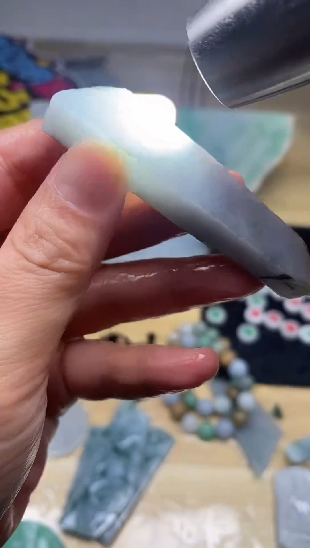 裸石翡翠缅甸翡翠A货524