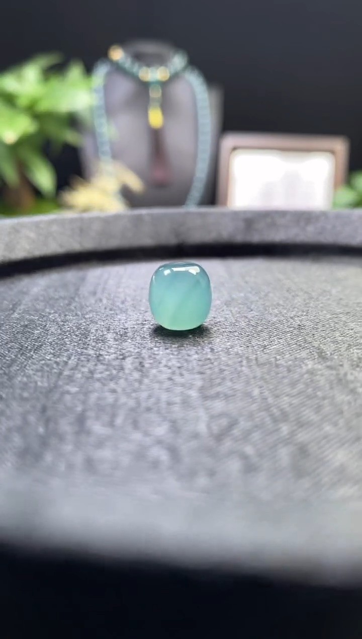 未镶嵌手链翡翠散珠卡10mm左右老型珠