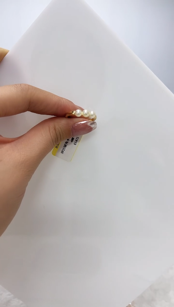 【闪购商品】海水珍珠DA银S925镶嵌戒指  C1475