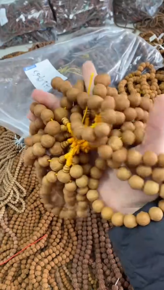 【闪购商品】金刚菩提手串01尼泊尔凤眼手持+钢丝刷