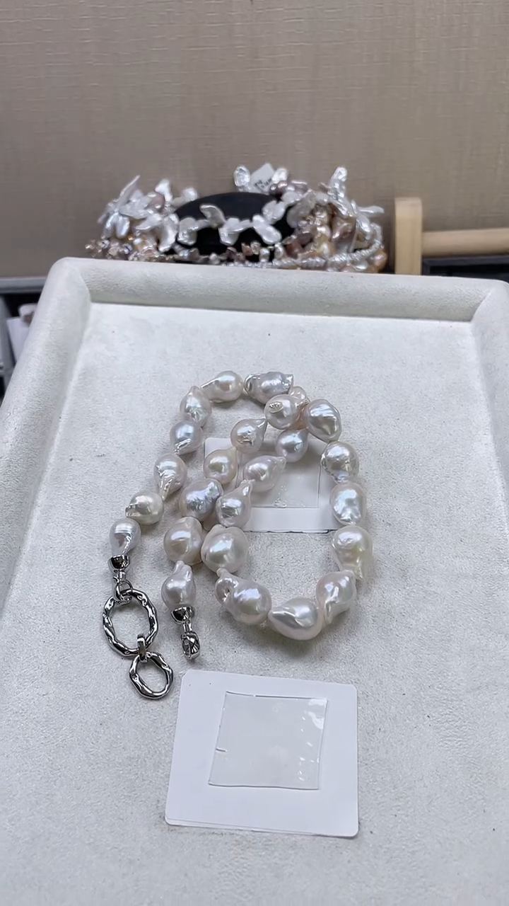 未镶嵌项链淡水珍珠【纯恬饰品】