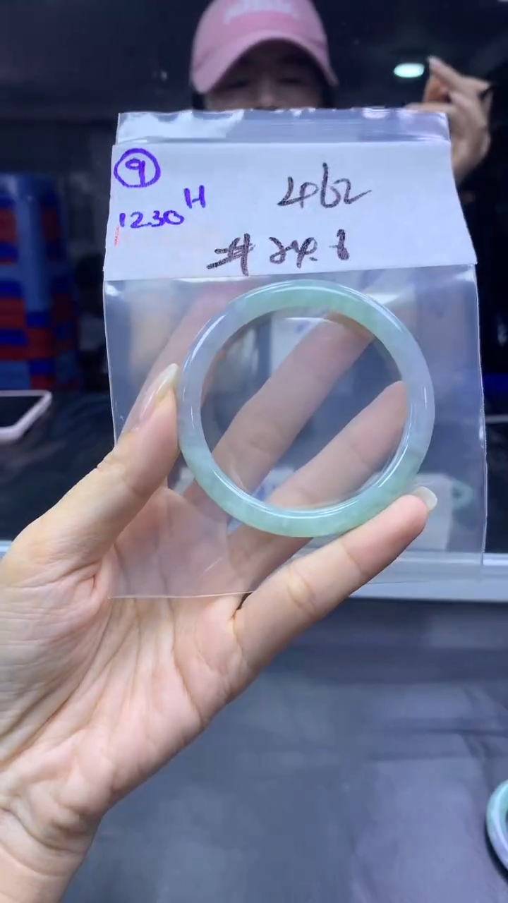 未镶嵌定制翡翠9手镯54.6+462元+拍一发一