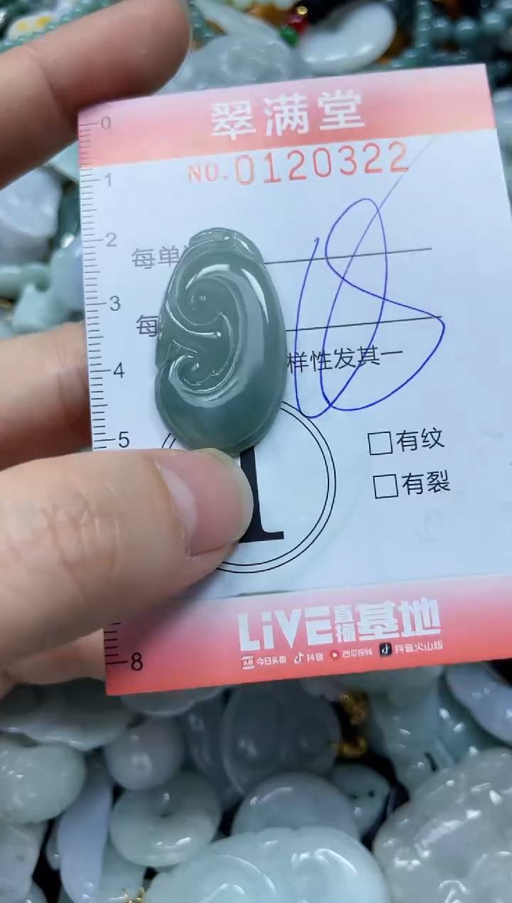 翡翠未镶嵌颈饰闪购0120322