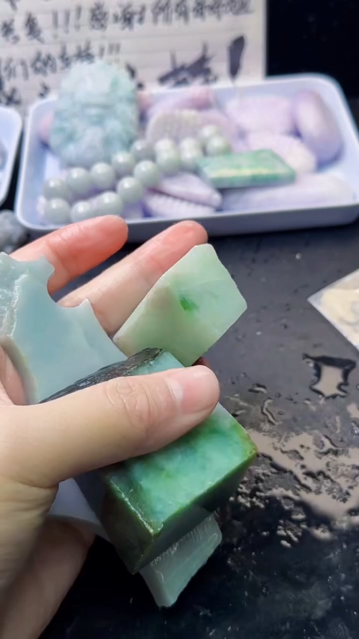 未镶嵌挂件翡翠044天然A货翡翠