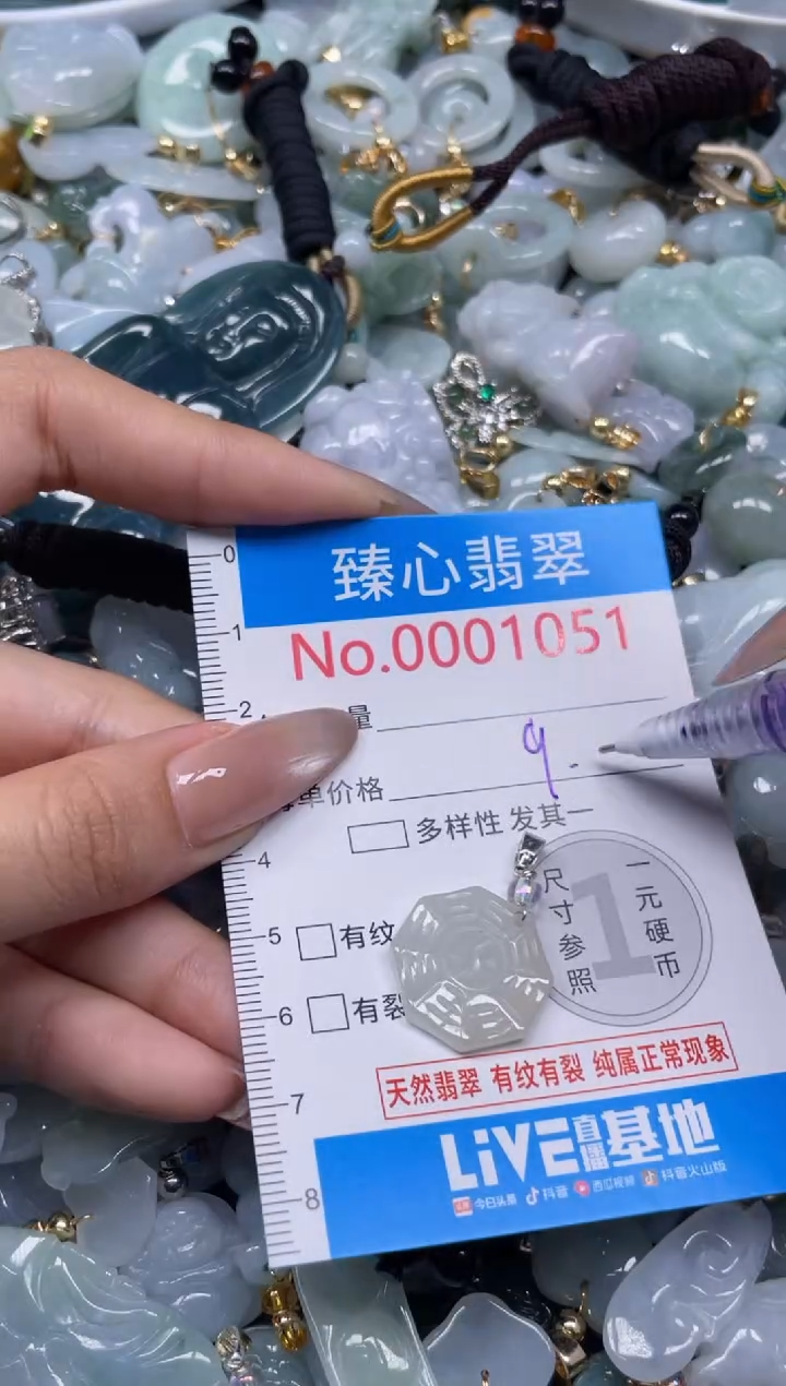 颈饰未镶嵌翡翠1051