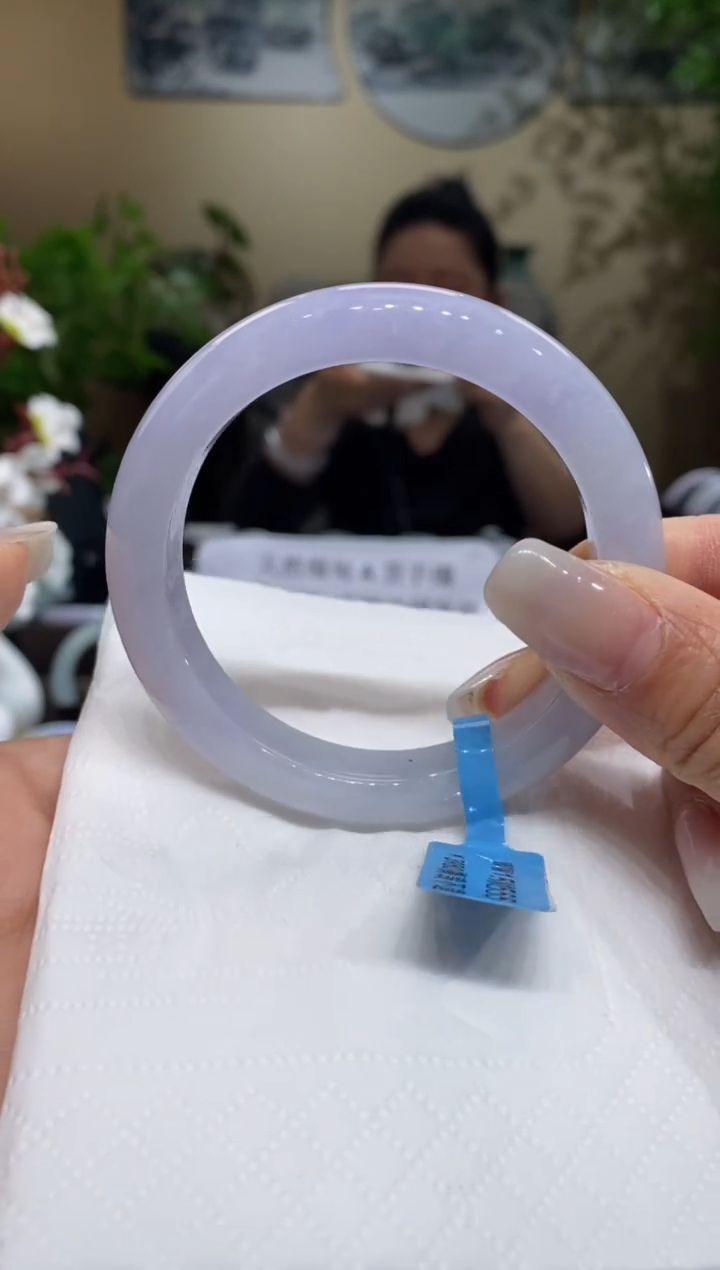 翡翠未镶嵌手镯翡翠54-55