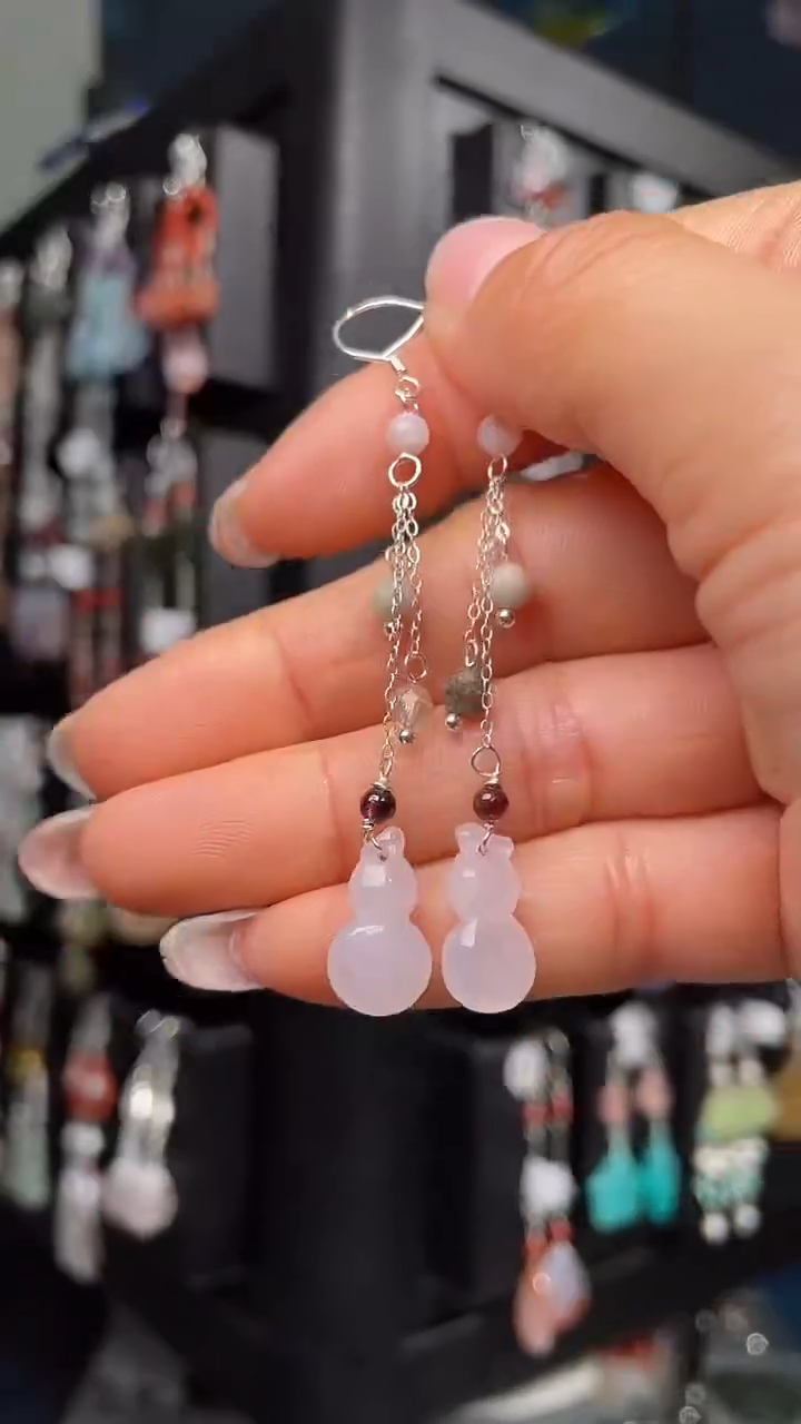 未镶嵌翡翠耳饰梦* 梦迹