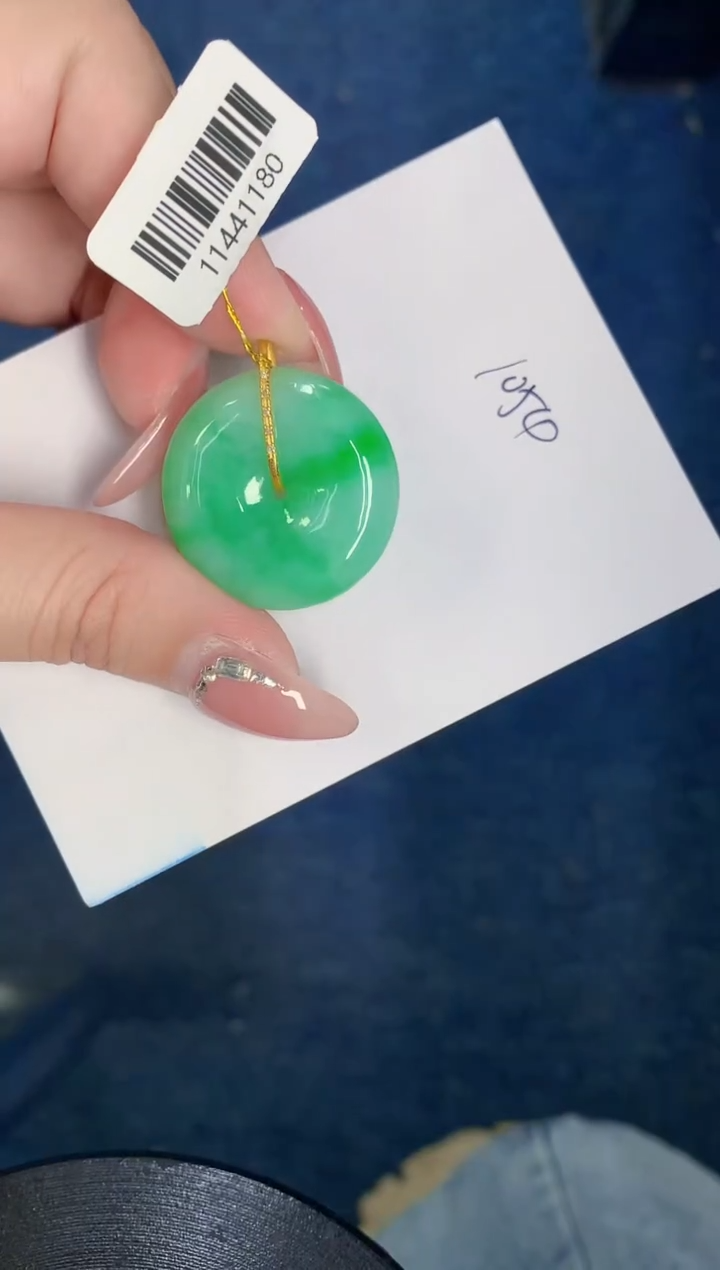 【闪购商品】翡翠颈饰18K金镶嵌000000000