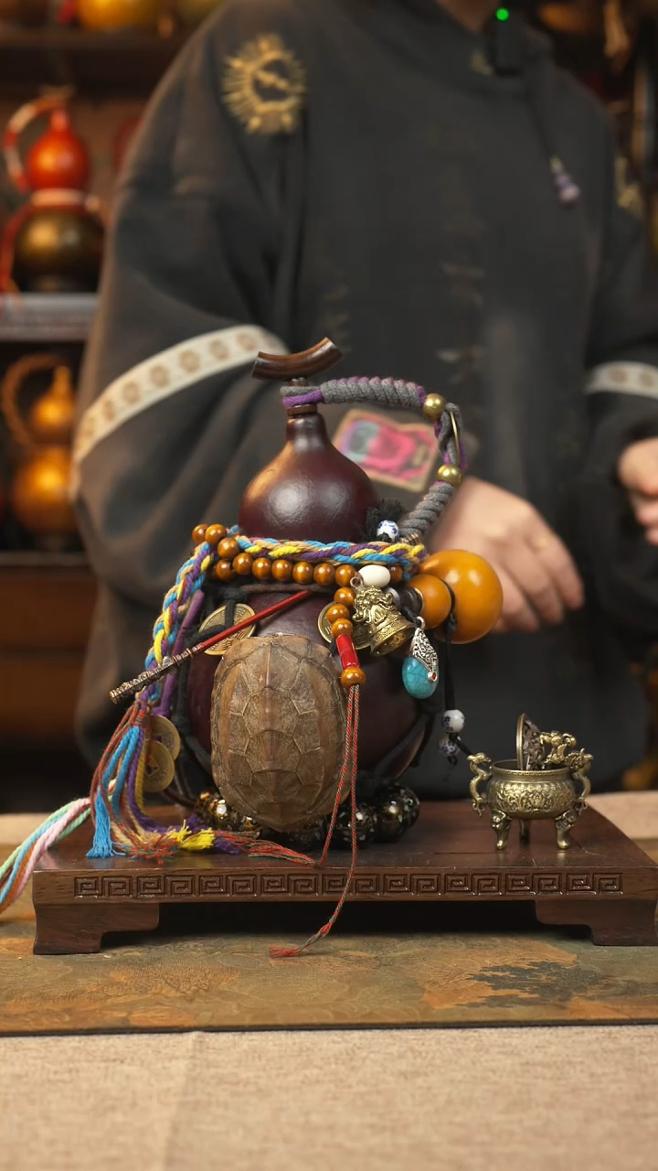 【闪购商品】092大漆葫芦一物一拍记葫堂出品