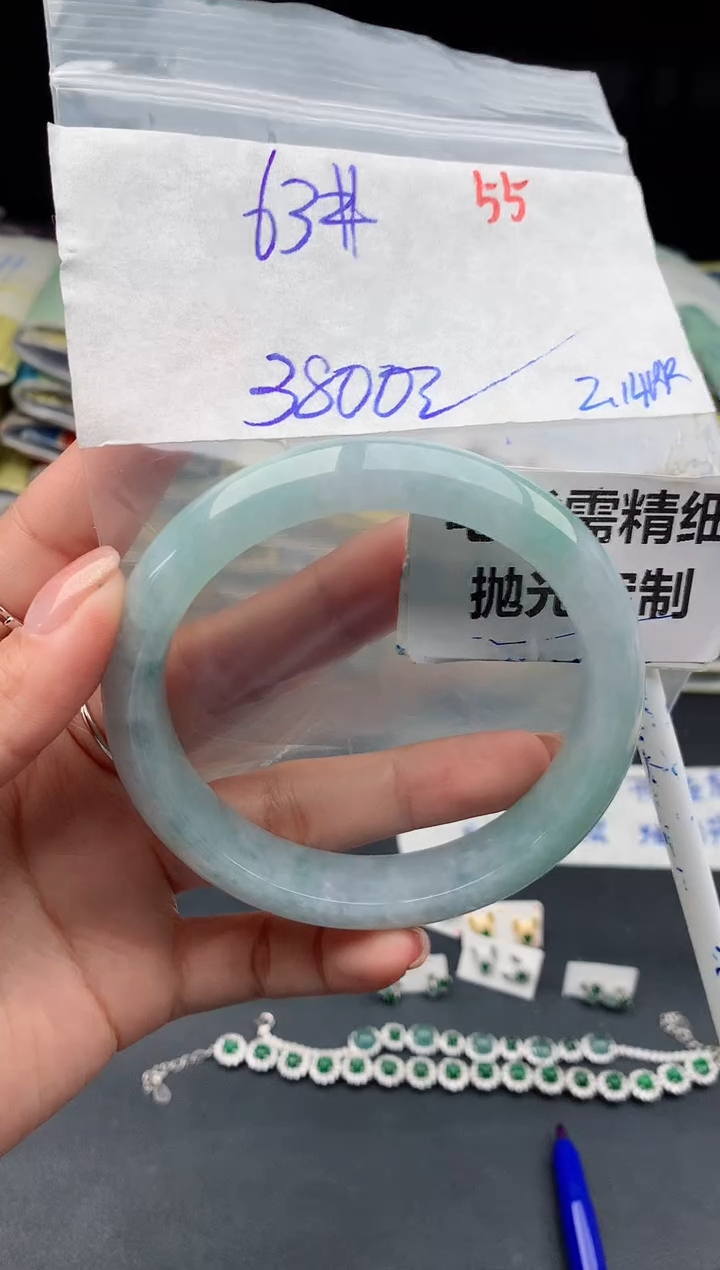 【闪购商品】定制翡翠未镶嵌55毛货需精细抛光多样性1件3800元