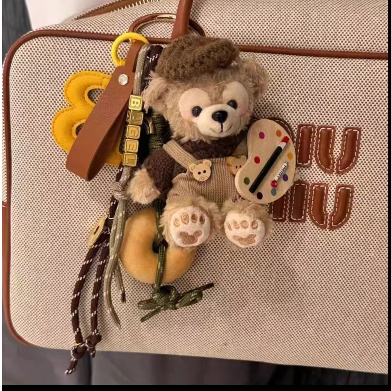 煎妮miu系原创diy改娃包挂可爱毛绒挂件