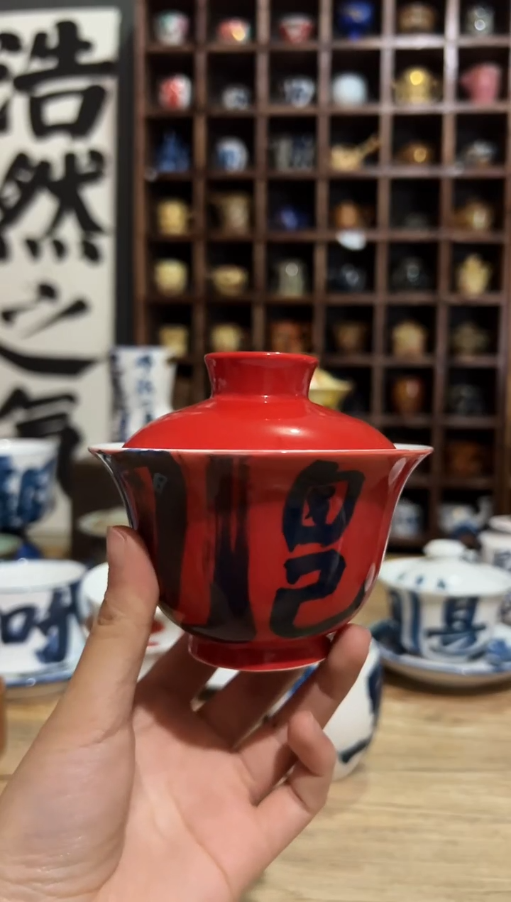 【闪购商品】观云听雨原创手绘茶具