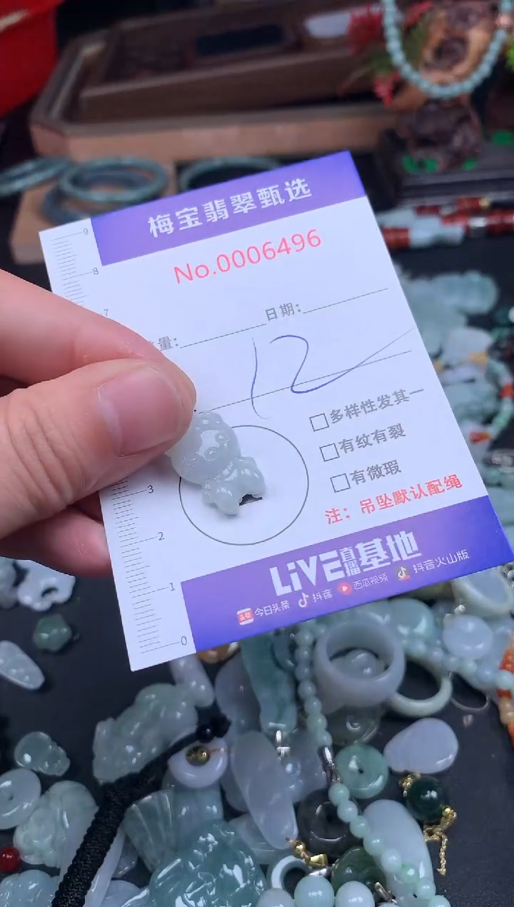 颈饰未镶嵌翡翠早12