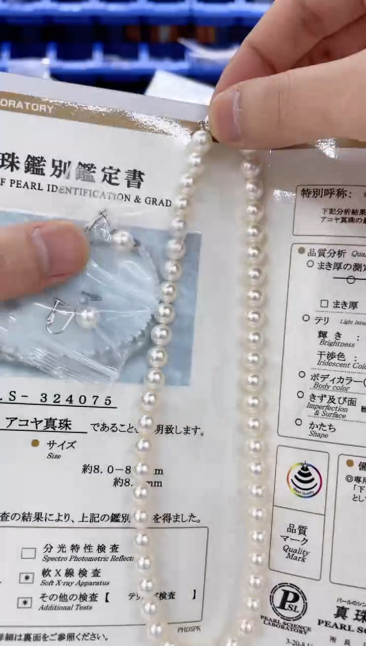 未镶嵌套装海水珍珠   