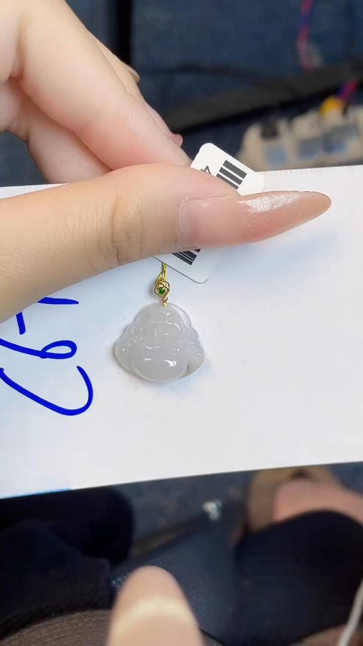 【闪购商品】翡翠颈饰18K金镶嵌00000000