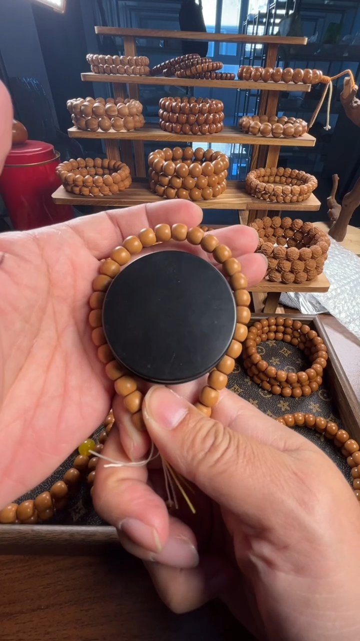 手串猴头核桃火*猴头8+直切