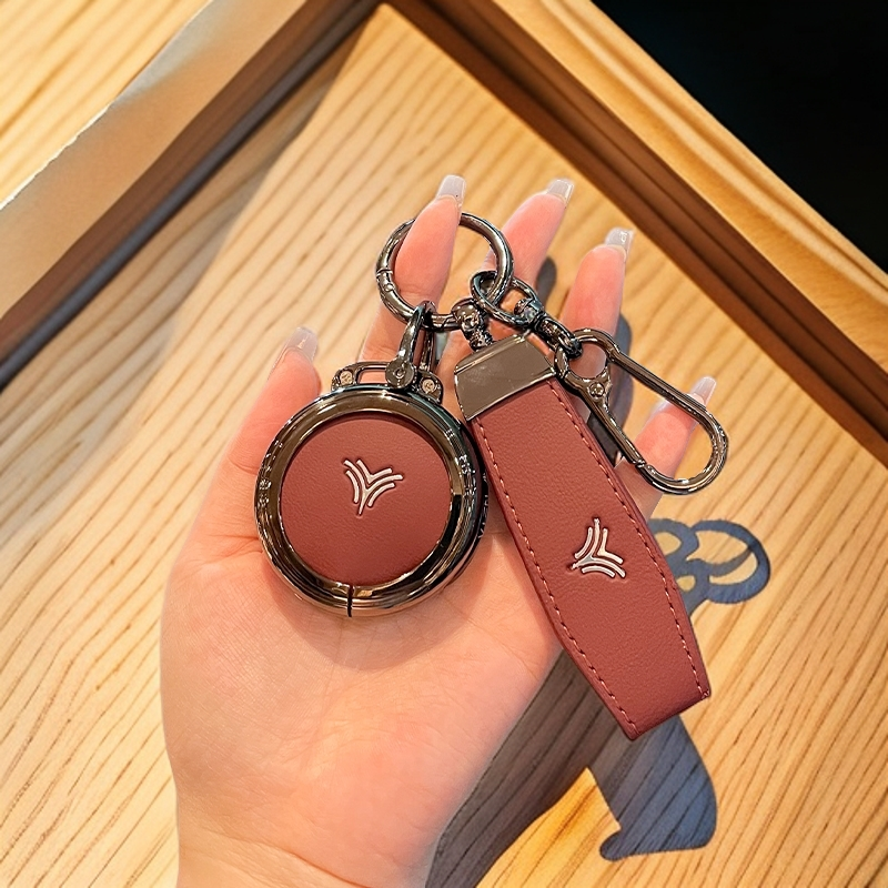 专用哪吒s钥匙套ayaL全新X哪吒U-II圆形u2包汽车用品稀奇古怪