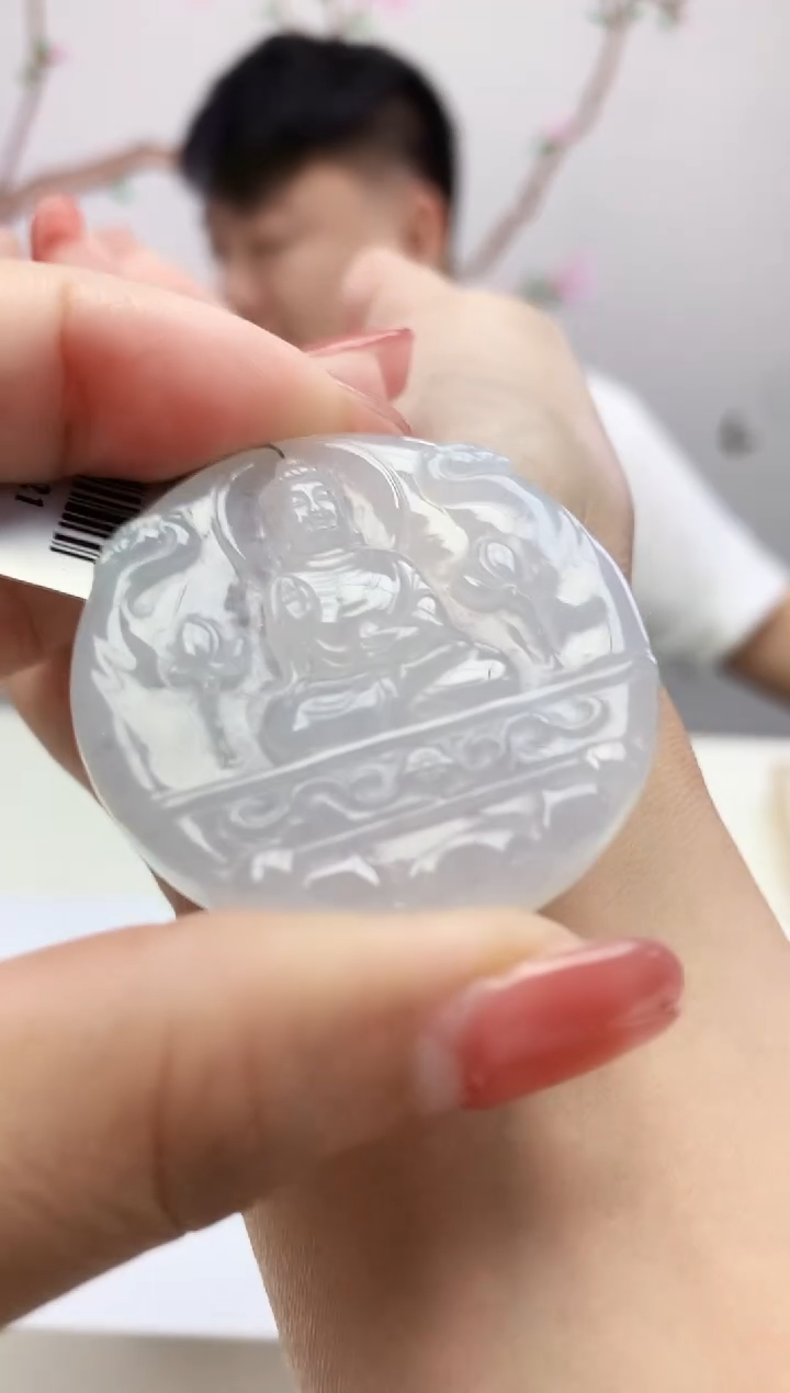 定制翡翠未镶嵌026xm-毛货阿弥47