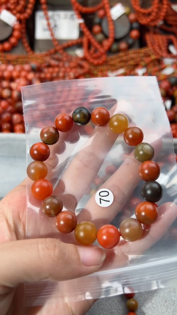 【闪购商品】南红玛瑙手串未镶嵌11
