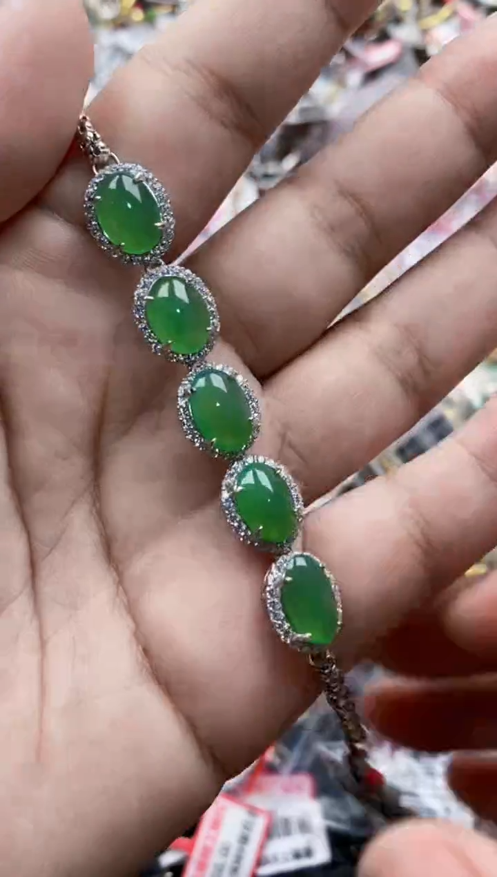 翡翠银S925镶嵌戒指111111---5