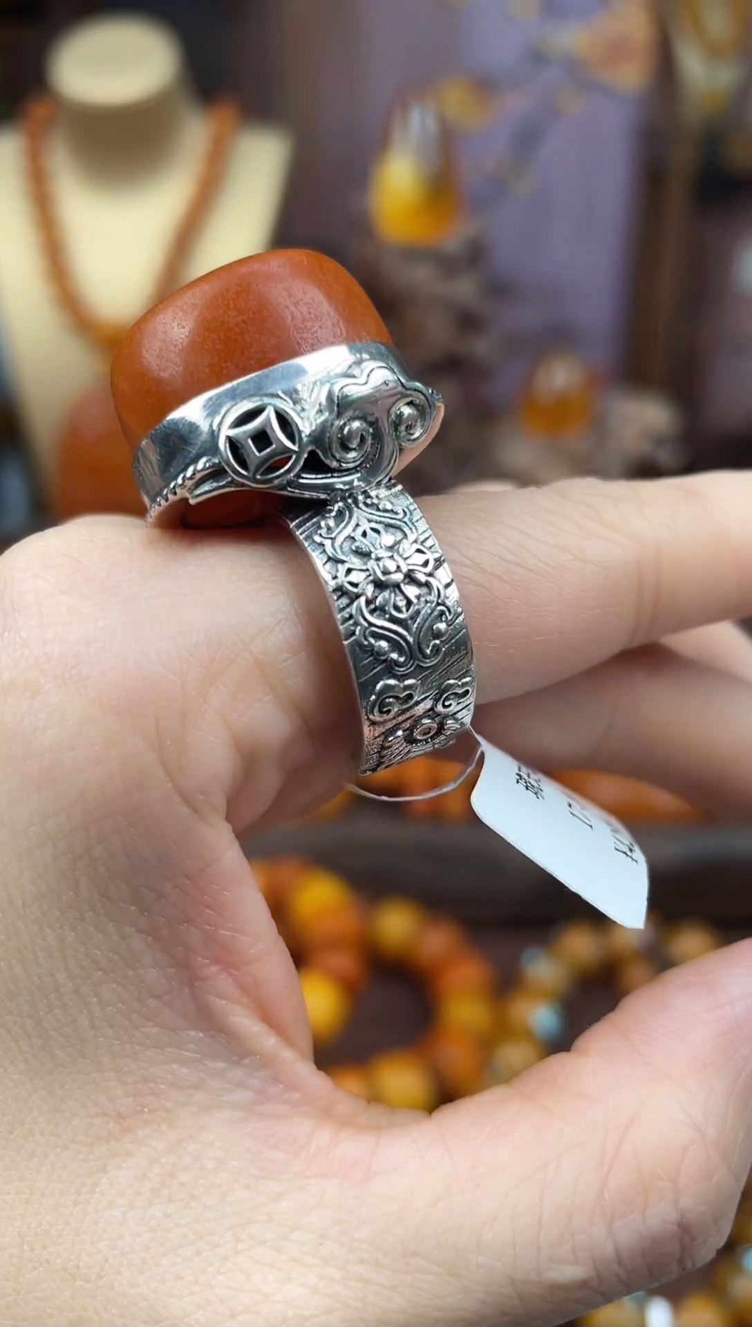 裸石琥珀未镶嵌多样性发货1，假一赔4