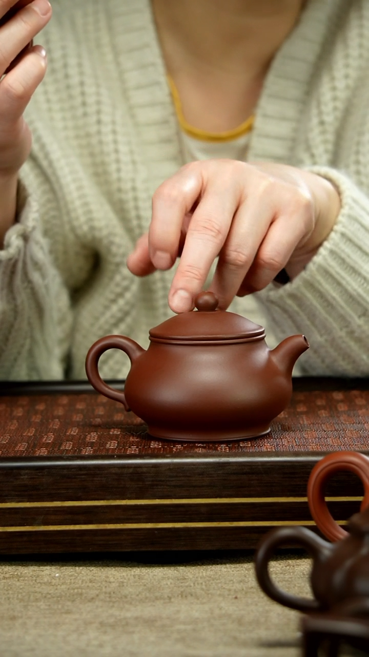 【闪购商品】紫砂茶壶中槽清 潘壶