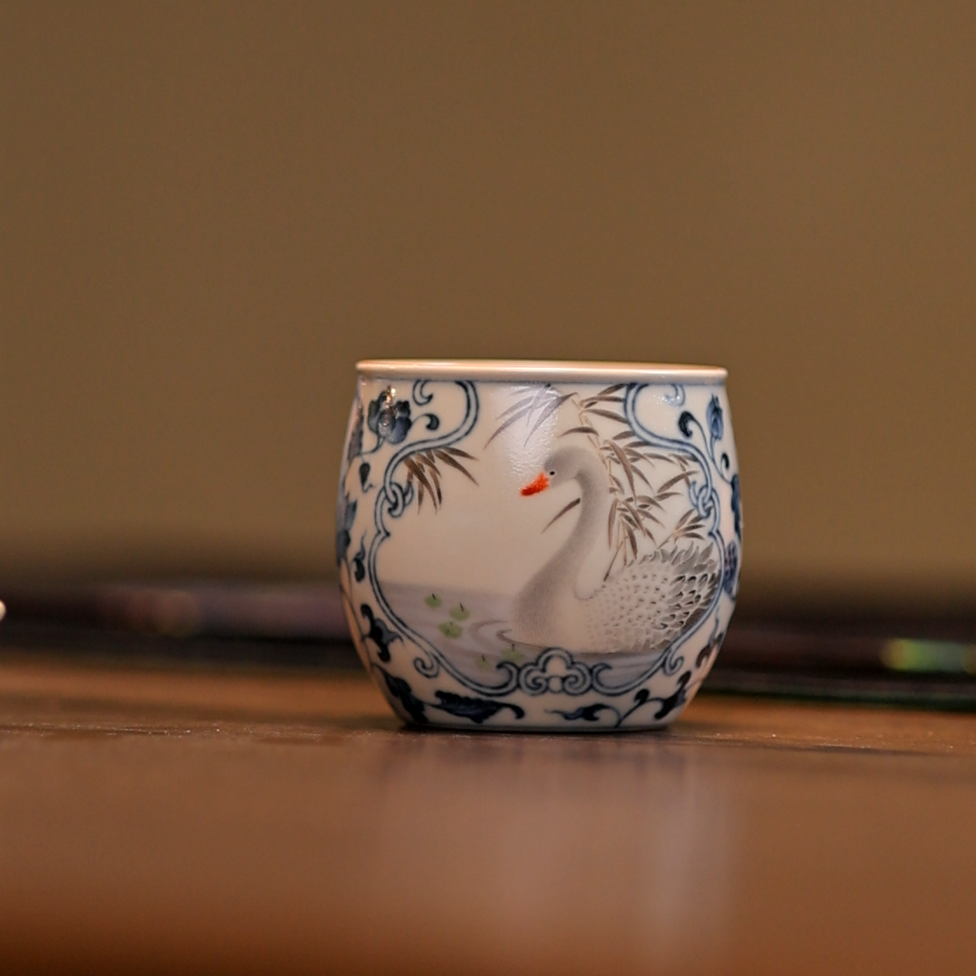 【陶珊居】一生一物-天鹅蛋杯