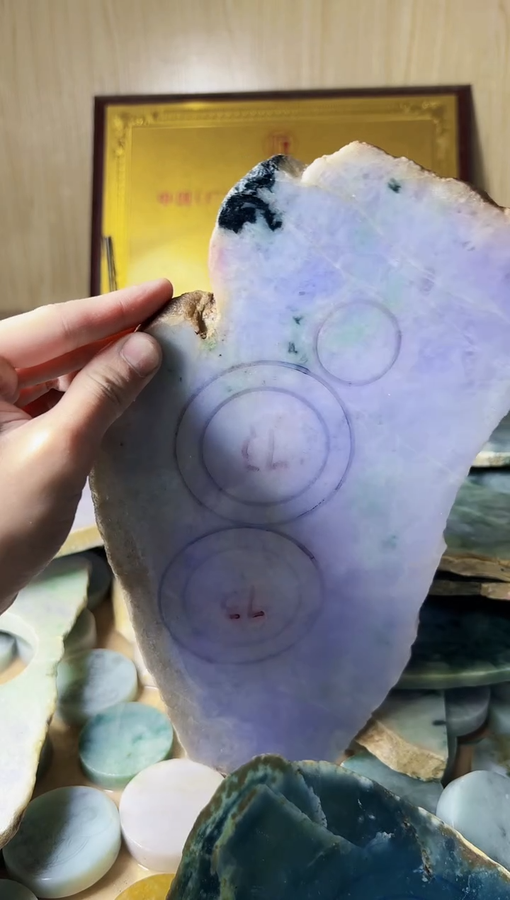 【闪购商品】翡翠颈饰未镶嵌A货吴玉2110