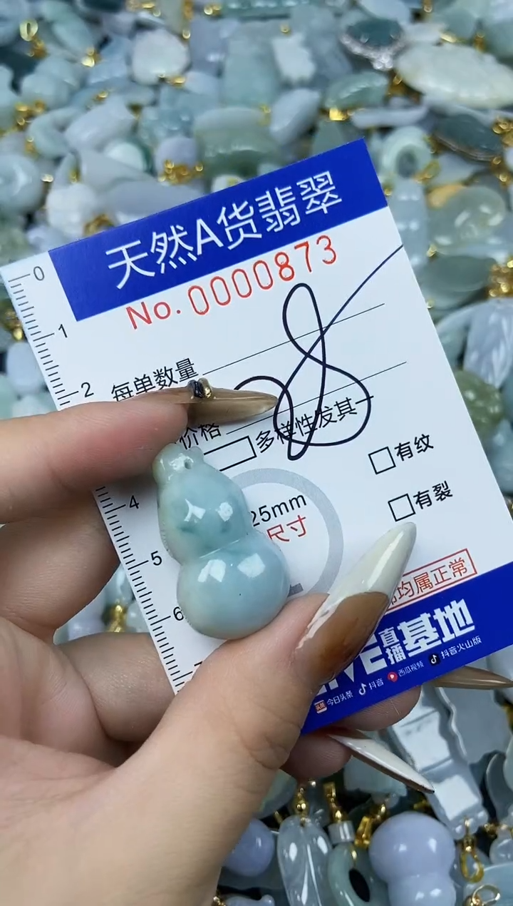 【闪购商品】翡翠颈饰未镶嵌天然A货翡翠