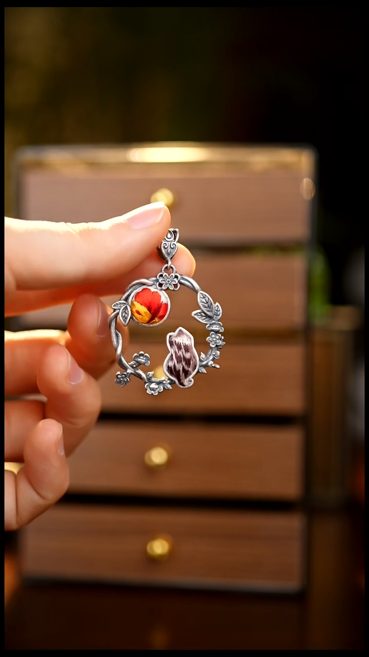 刺绣私人定制苗族手工Q9156配首饰盒