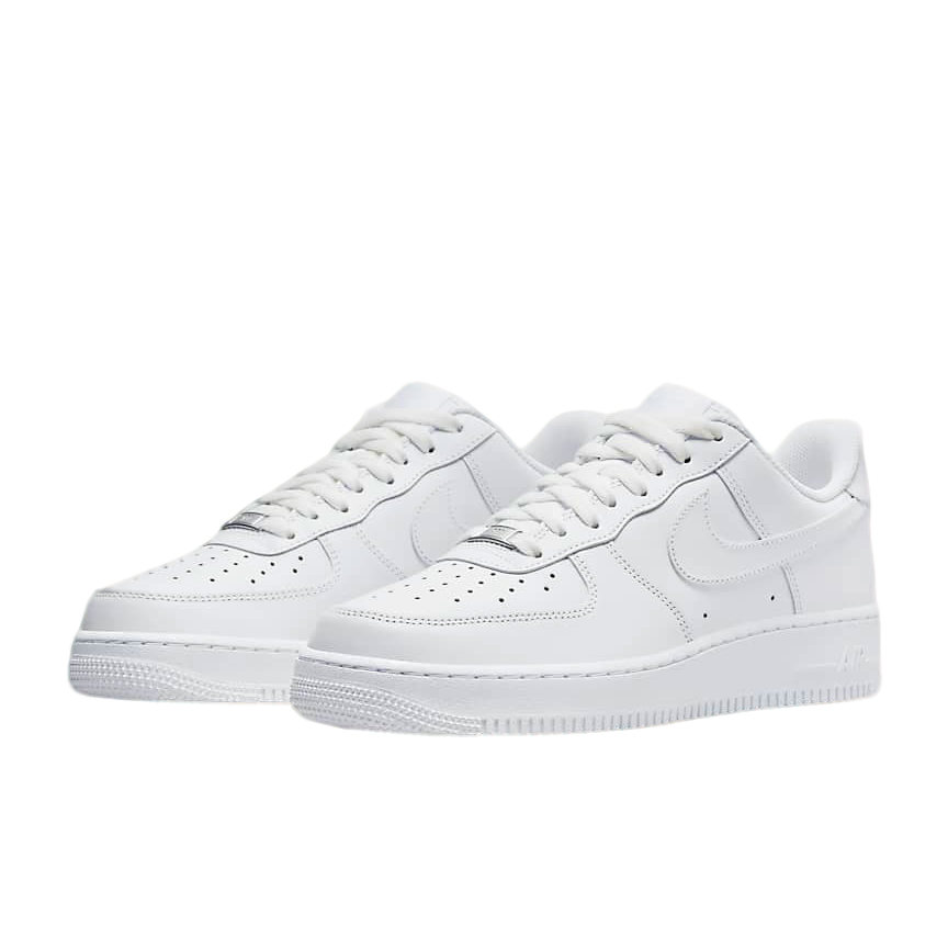 Nike/耐克官方男款Air Force 1 Low空军一号纯白板鞋-CW2288-111