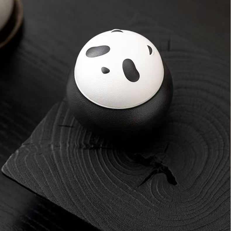 黑白熊猫茶罐027