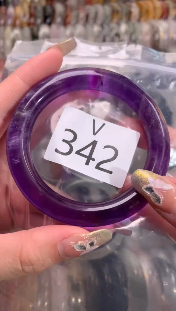 【闪购商品】水晶水晶手镯未镶嵌342-55+