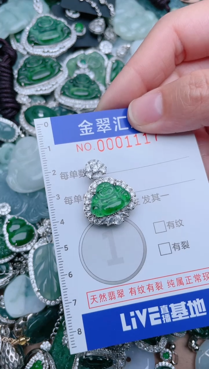 【闪购商品】翡翠颈饰未镶嵌1117.......