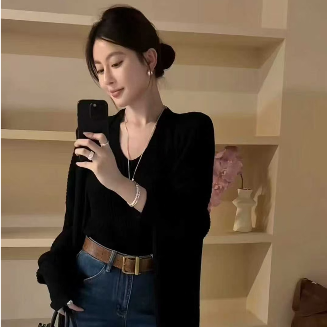 【79 - 129拍此链接】  轻奢大牌赫本风设计感女装