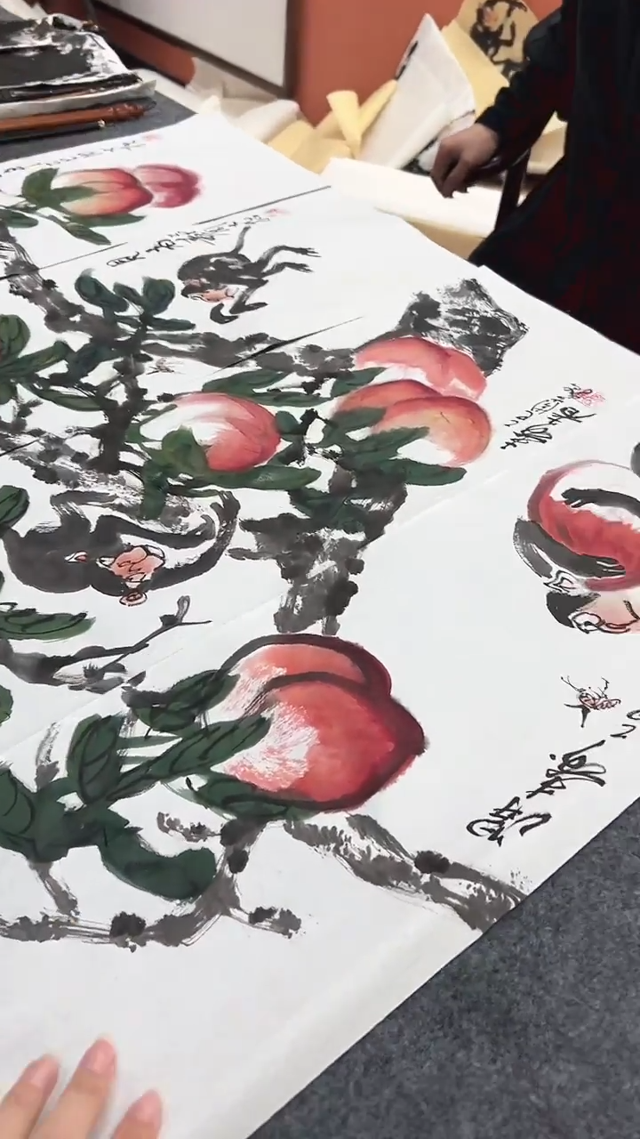 国画周大拙/国画/花鸟