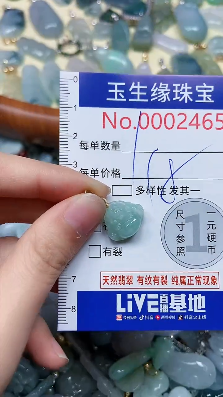 【闪购商品】翡翠颈饰未镶嵌闪购00002465