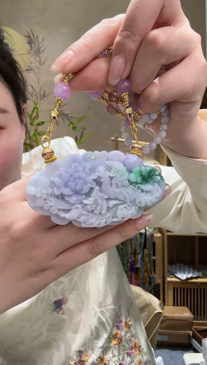 【闪购商品】翡翠颈饰未镶嵌吊坠