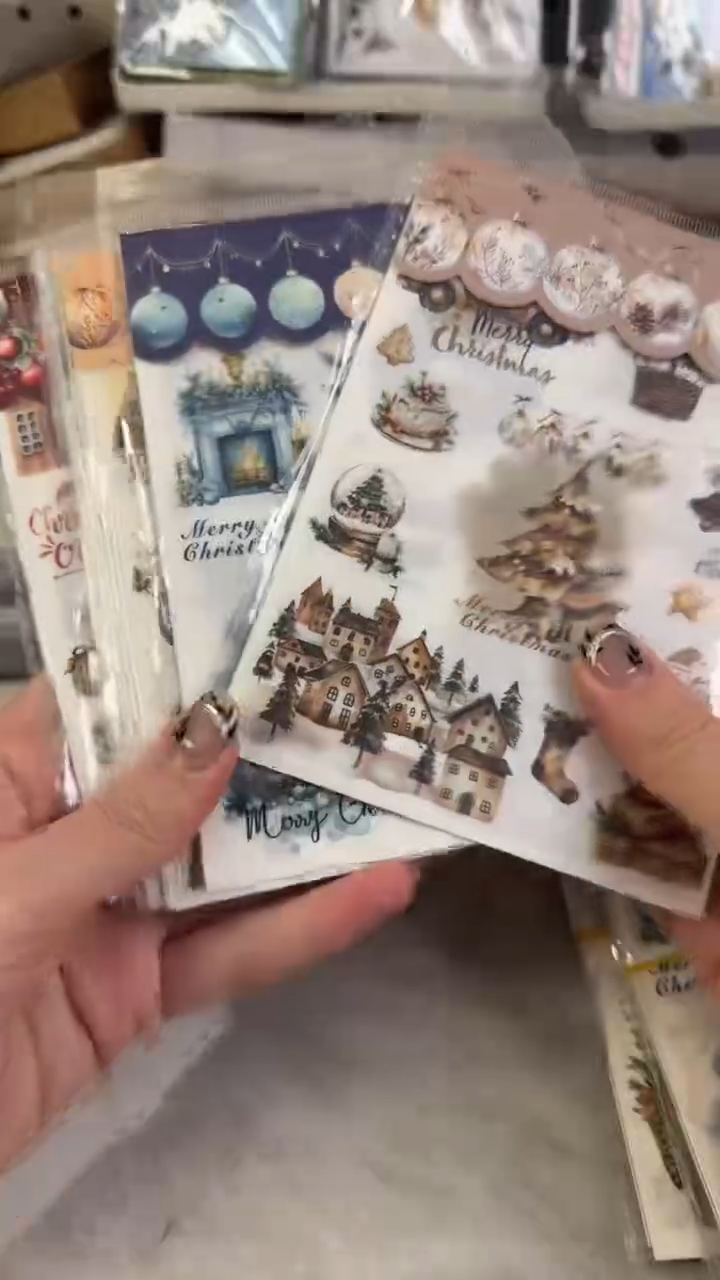 黛*娜圣诞派对转印贴 6款