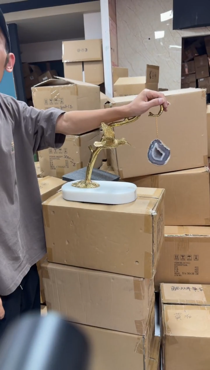 黄铜黛姿家居装饰品摆件 