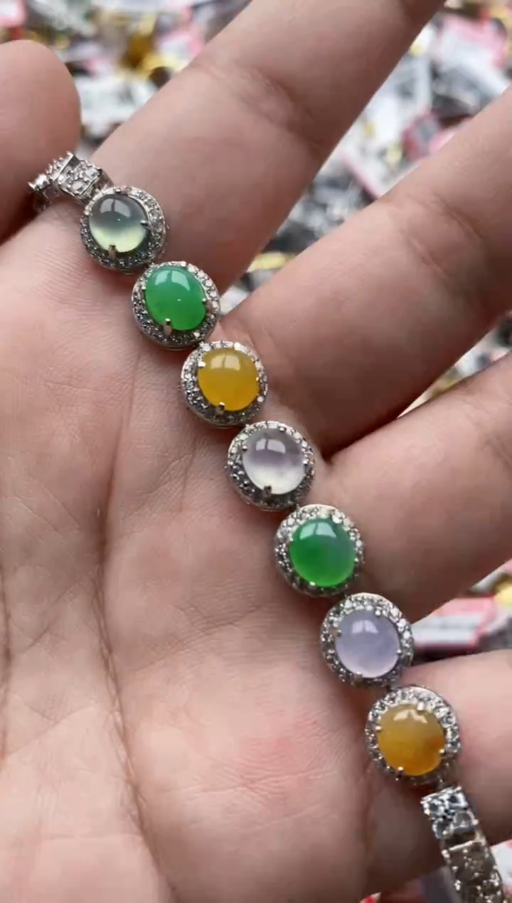 【闪购商品】翡翠戒指银S925镶嵌33333---4