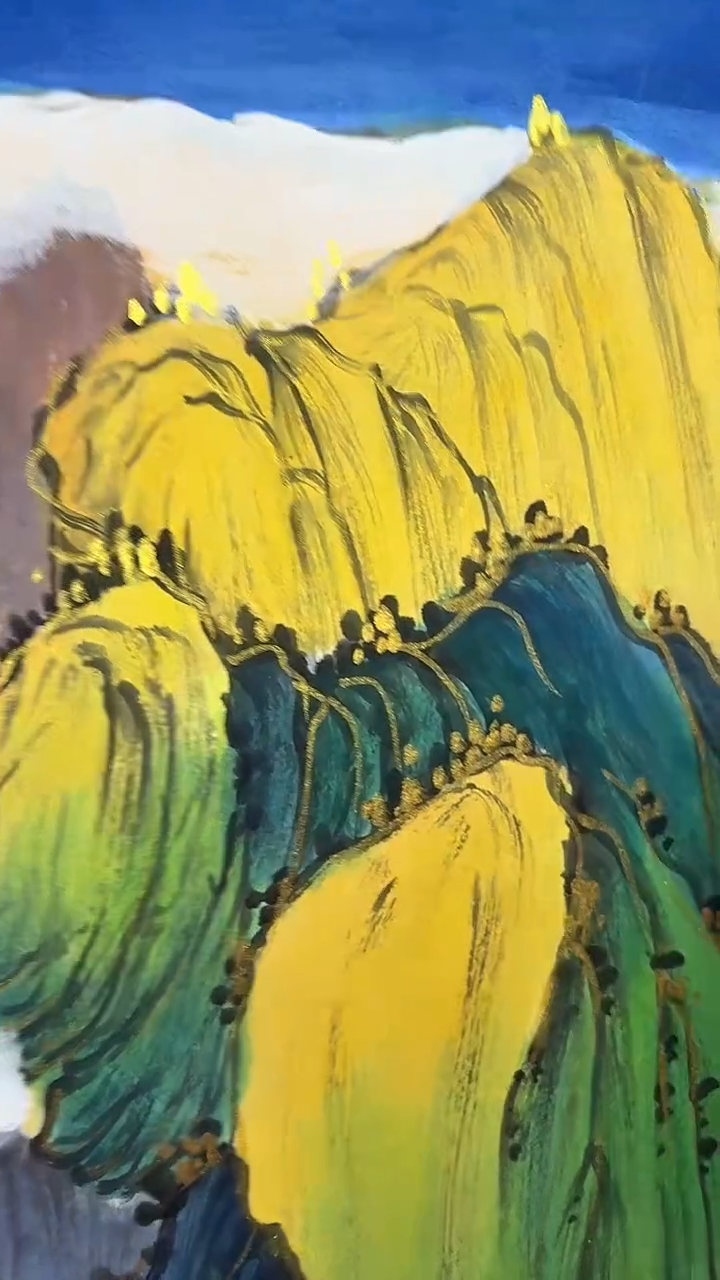 【闪购商品】国画孙桂国老师字画带亲笔合影证书18-15