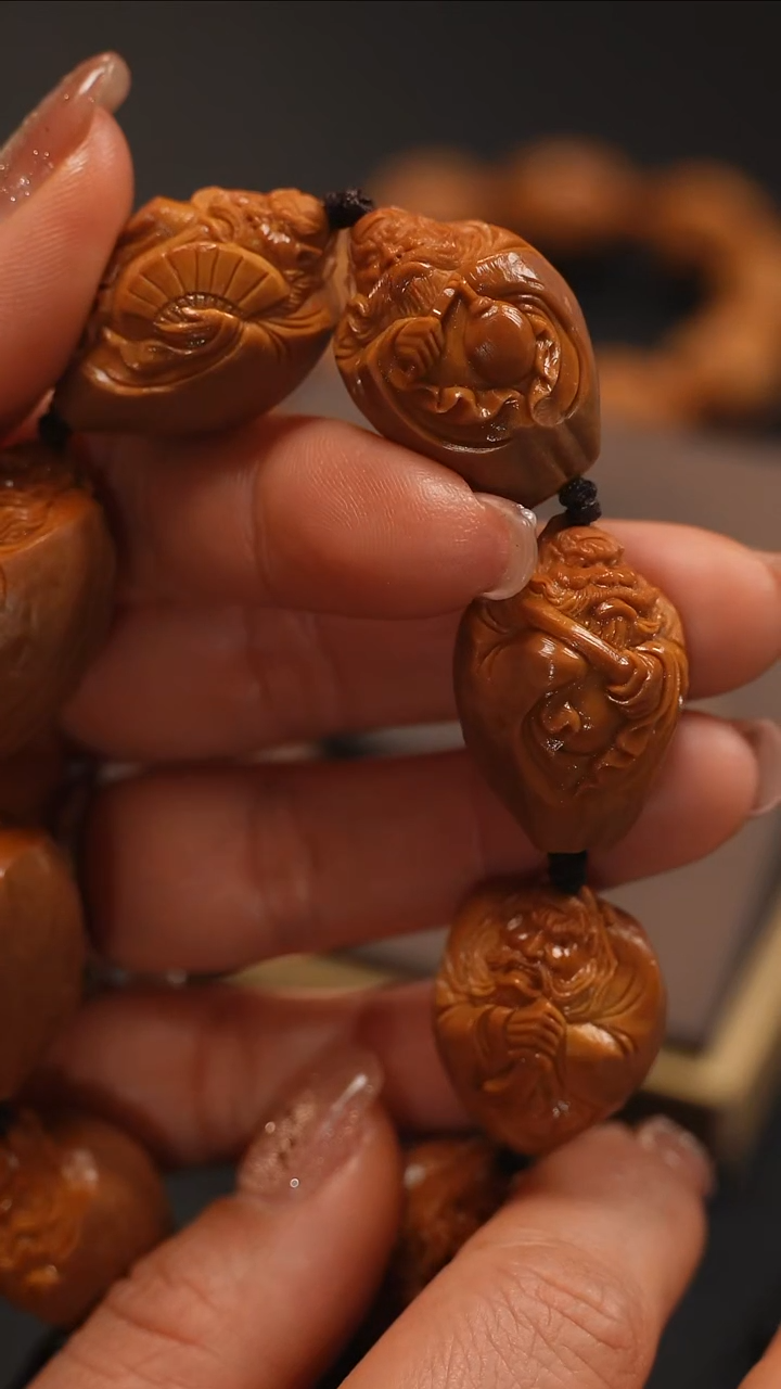 【闪购商品】橄榄核手串/手链橄榄核文玩作品