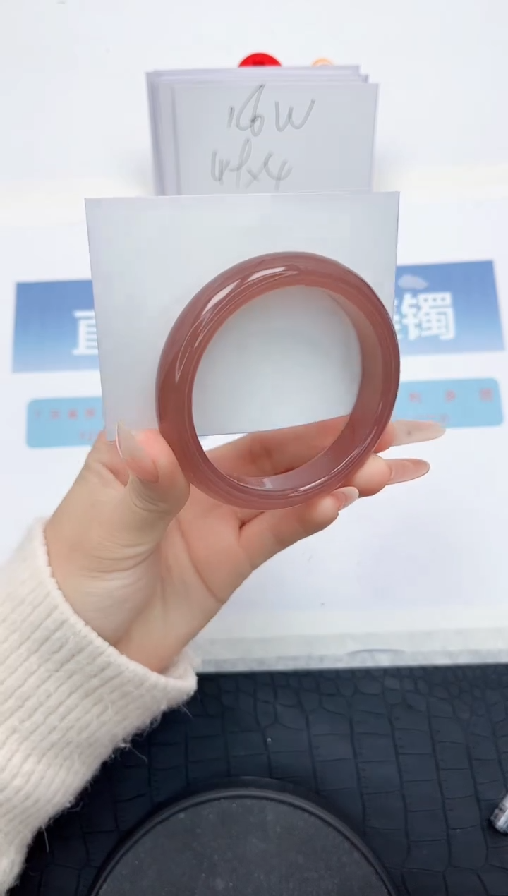 【闪购商品】石英质玉手镯未镶嵌L276-57.8