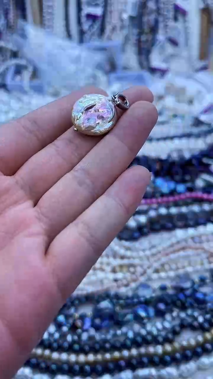 【闪购商品】淡水珍珠吊坠《不含链》未镶嵌488