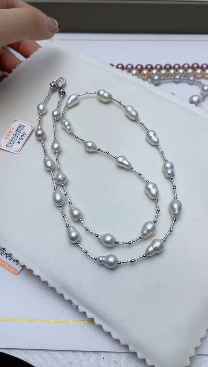 【闪购商品】淡水珍珠颈饰未镶嵌W16