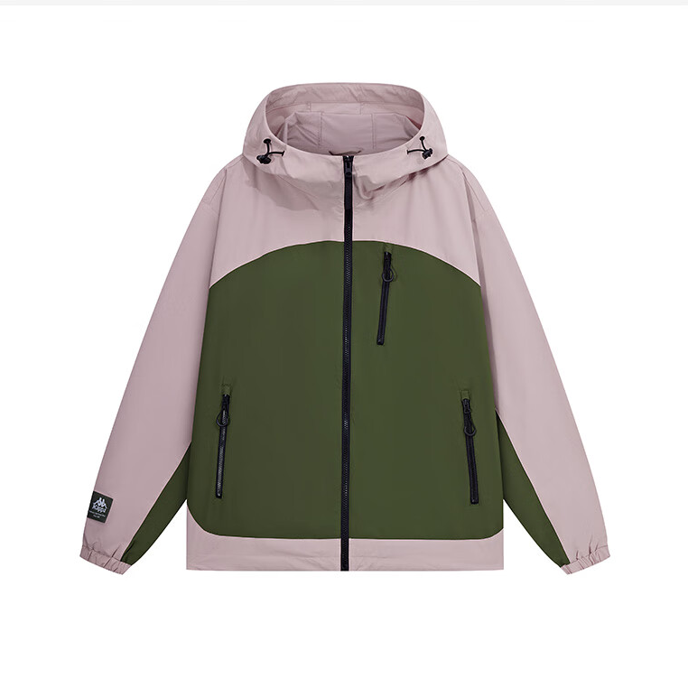 Kappa防泼水跑步运动外套男女户外骑行防风夹克上衣 K0EY2FJ30D